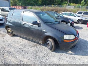  Salvage Chevrolet Aveo