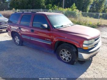  Salvage Chevrolet Tahoe