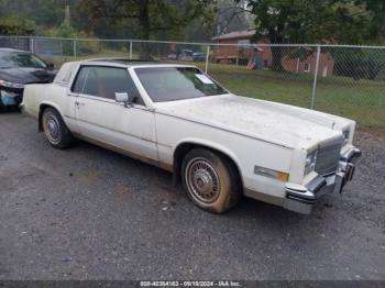  Salvage Cadillac Eldorado