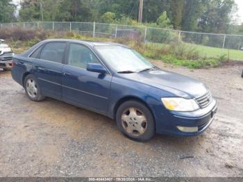  Salvage Toyota Avalon