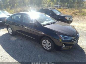  Salvage Hyundai ELANTRA