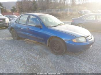  Salvage Chevrolet Cavalier