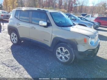  Salvage Jeep Renegade