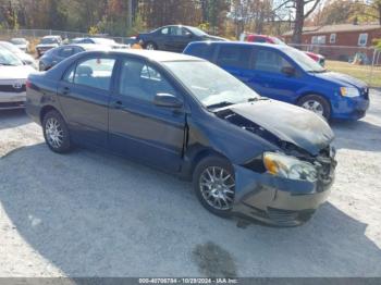  Salvage Toyota Corolla