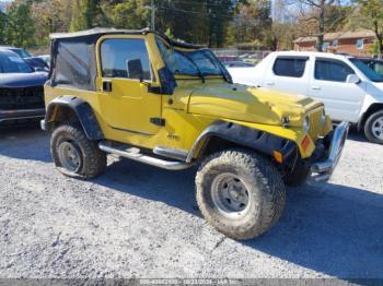  Salvage Jeep Wrangler