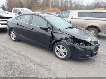  Salvage Chevrolet Cruze