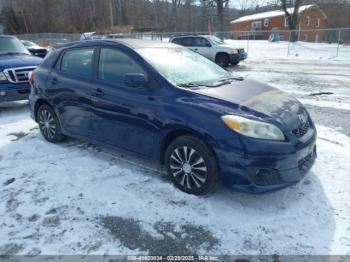  Salvage Toyota Matrix