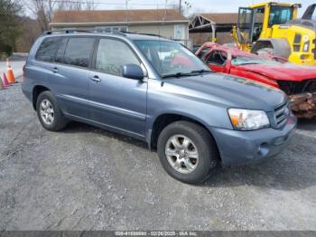  Salvage Toyota Highlander