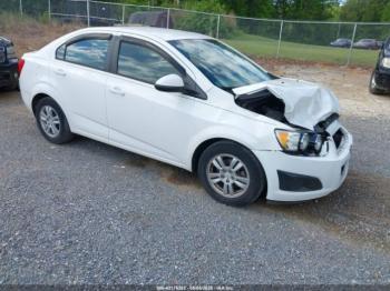  Salvage Chevrolet Sonic