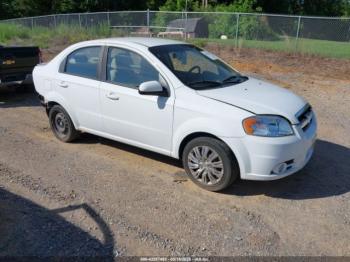  Salvage Chevrolet Aveo