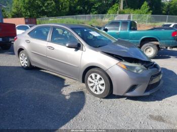  Salvage Toyota Corolla