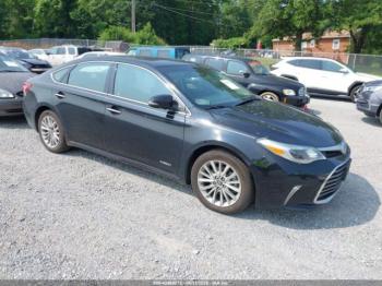  Salvage Toyota Avalon Hybrid