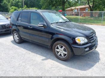  Salvage Mercedes-Benz M-Class