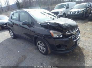  Salvage Chevrolet Trax