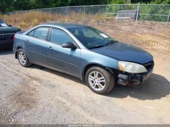  Salvage Pontiac G6