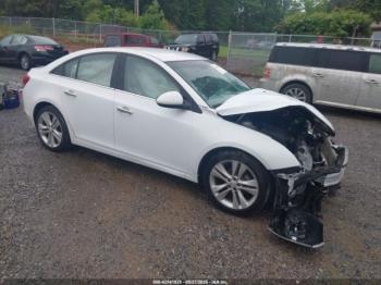  Salvage Chevrolet Cruze