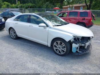  Salvage Lincoln MKZ Hybrid