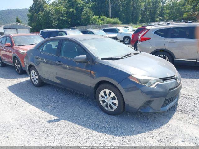  Salvage Toyota Corolla