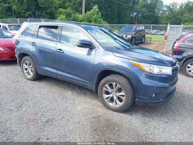  Salvage Toyota Highlander