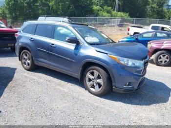 Salvage Toyota Highlander