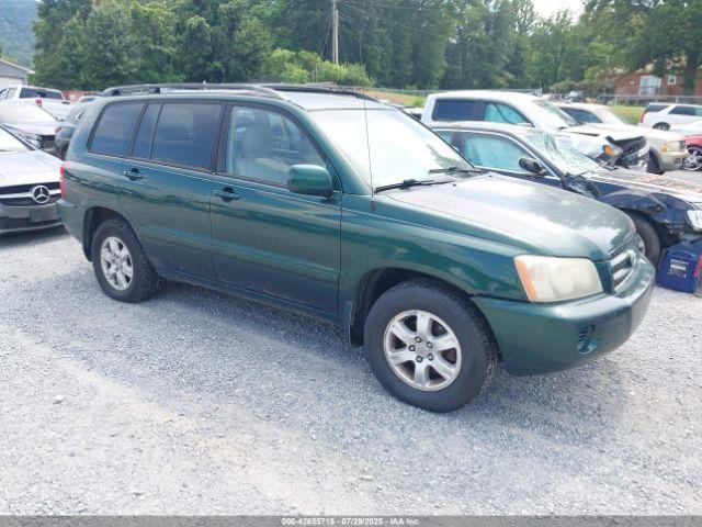  Salvage Toyota Highlander