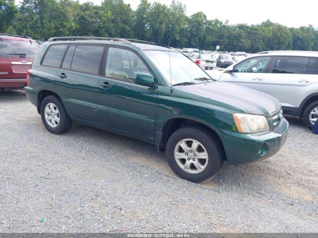  Salvage Toyota Highlander