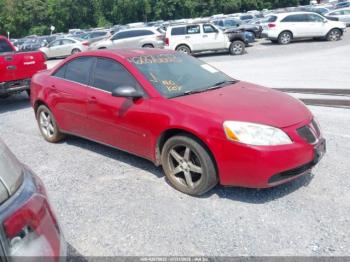  Salvage Pontiac G6