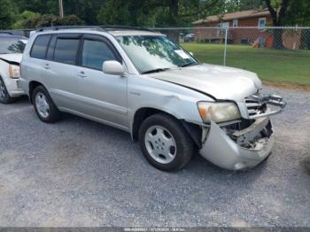  Salvage Toyota Highlander