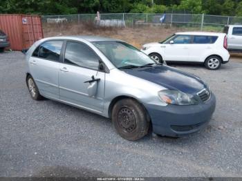  Salvage Toyota Corolla