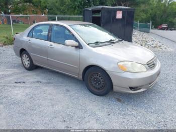  Salvage Toyota Corolla