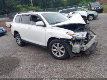  Salvage Toyota Highlander