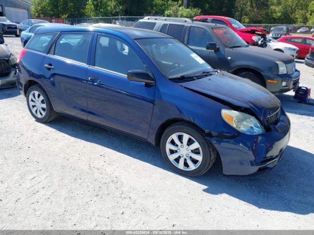  Salvage Toyota Matrix
