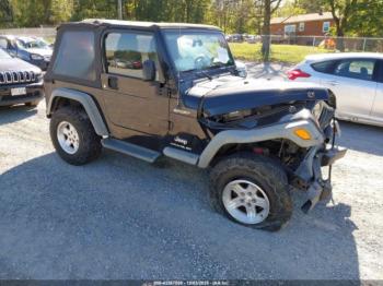  Salvage Jeep Wrangler