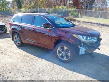  Salvage Toyota Highlander