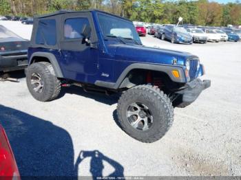  Salvage Jeep Wrangler