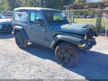  Salvage Jeep Wrangler