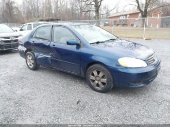  Salvage Toyota Corolla