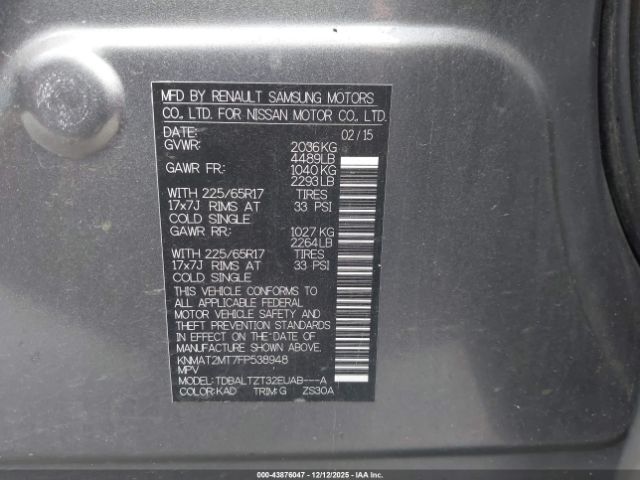 Nissan Rogue Sv Image 11