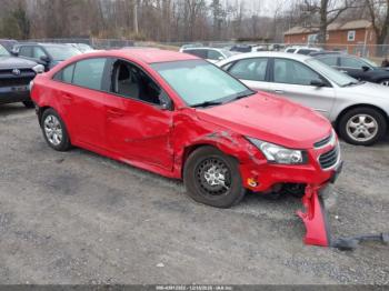  Salvage Chevrolet Cruze