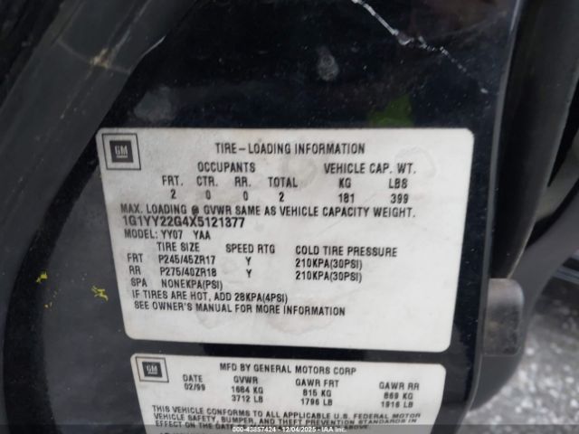 Chevrolet Corvette Image 8