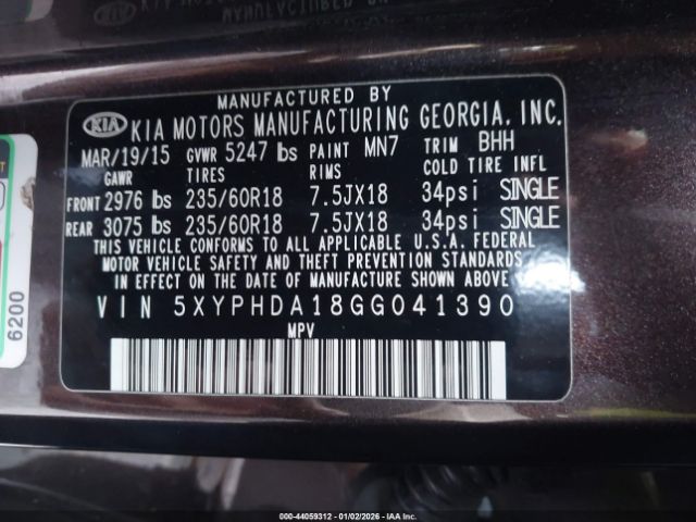 Kia Sorento 2.0t Ex Image 8