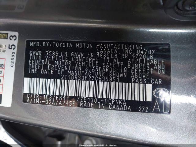 Toyota Corolla Le Image 13