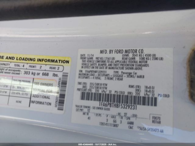 Ford Mustang Ecoboost Image 6