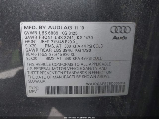 Audi Q7 3.0t S Line Prestige Image 4