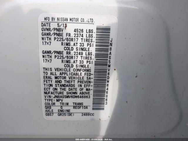 Nissan Rogue Sv Image 13