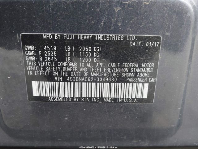 Subaru Legacy 2.5i Premium Image 10