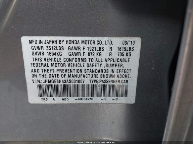 Honda Fit Sport Image 4