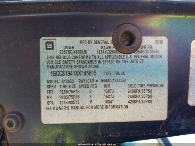 Chevrolet S-10 Ls Image 2