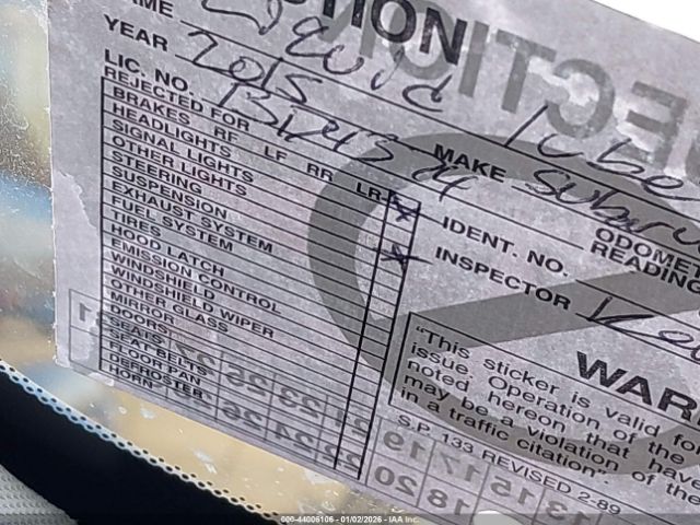 Subaru Outback 2.5i Limited Image 15