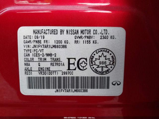 INFINITI Q50 Red Sport 400 Awd Image 17